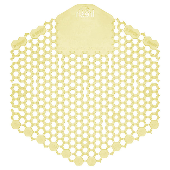 Wave 3D Urinal Deodorizer, Citrus Scent, Yellow, 10/Box
