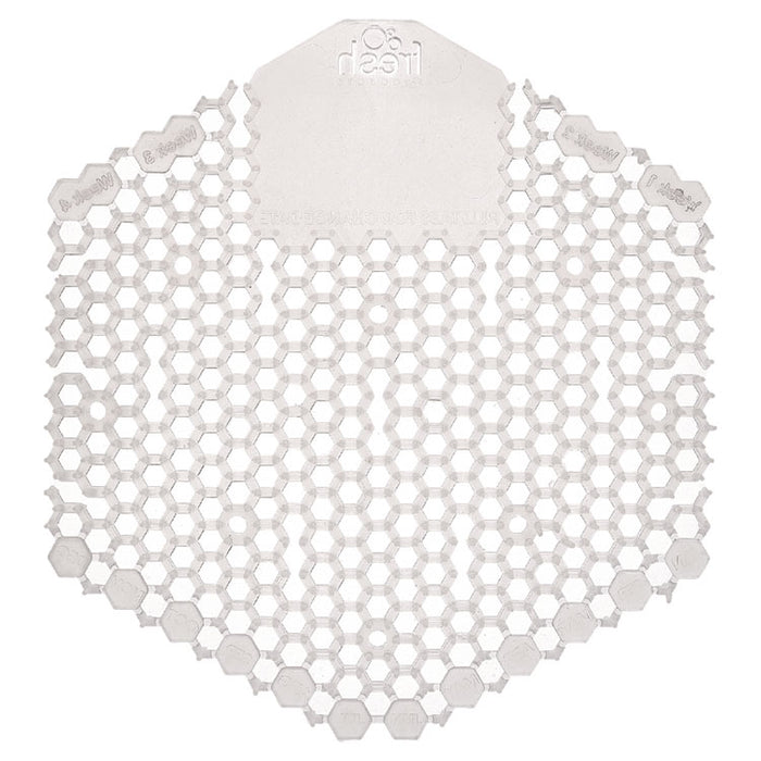 Wave 3D Urinal Deodorizer, Honeysuckle Scent, Clear, 58 g, 10/Box, 6 Boxes/Carton