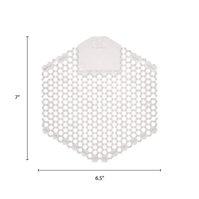 Wave 3D Urinal Deodorizer, Honeysuckle Scent, Clear, 58 g, 10/Box, 6 Boxes/Carton