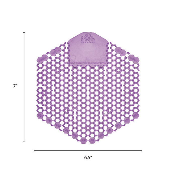 Wave 3D Urinal Deodorizer, Fabulous Scent, Purple, 58 g, 10/Box, 6 Boxes/Carton