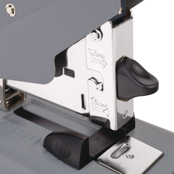 Heavy-Duty Stapler, 160-Sheet Capacity, Black/Gray