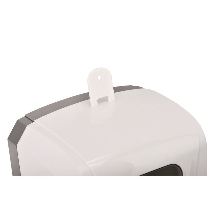 Automatic Foam Hand Sanitizer/Soap Dispenser with Floor Stand, 40 oz, 4.48 x 6 x 45, White