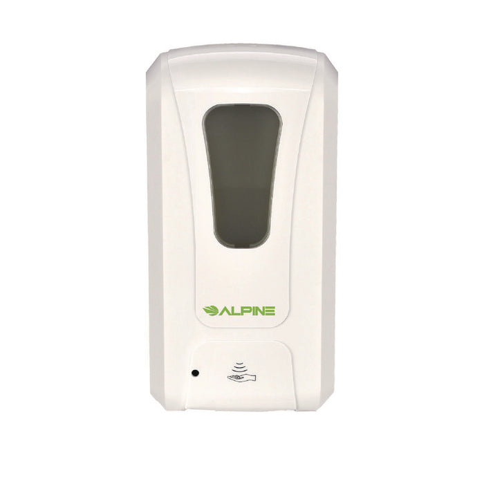 Automatic Foam Hand Sanitizer/Soap Dispenser with Floor Stand, 40 oz, 4.48 x 6 x 45, White