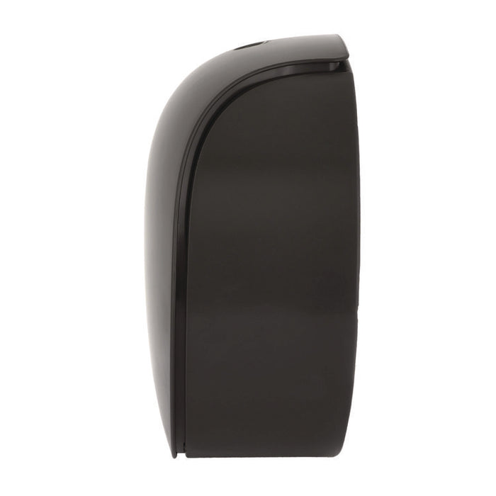 Plastic Single Roll Jumbo Toilet Paper Dispenser, 5.3 x 11.5 x 11.7, Gray