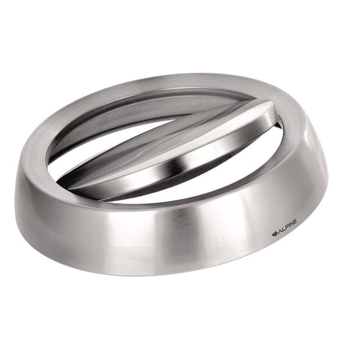 17 Gallon Stainless Steel Indoor Compost Receptacle with Swivel Lid