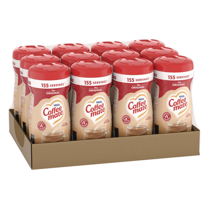 Non-Dairy Powdered Creamer, Original, 11 oz Canister, 12/Carton
