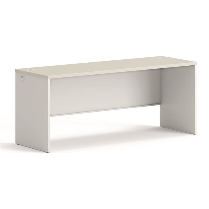 38000 Series Desk Shell, 72" x 24" x 30", Light Gray/Silver