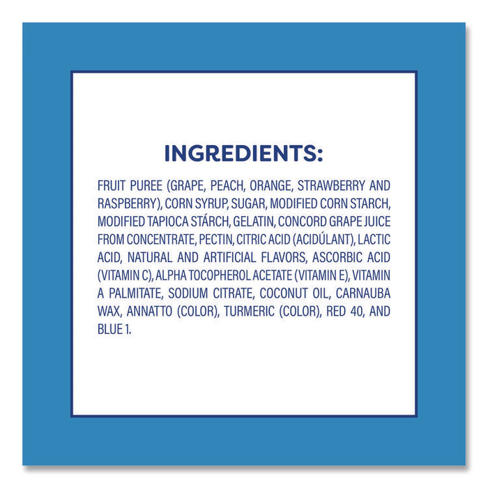 Fruit Snacks, Mixed Fruit, 0.8 oz Pouch, 66 Pouches/Box