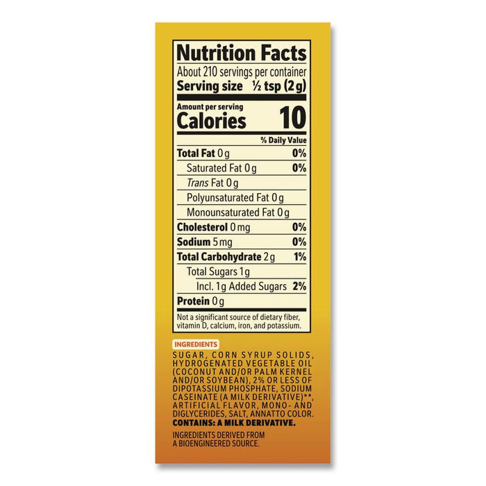 Hazelnut Creamer Powder, 15 oz Canister