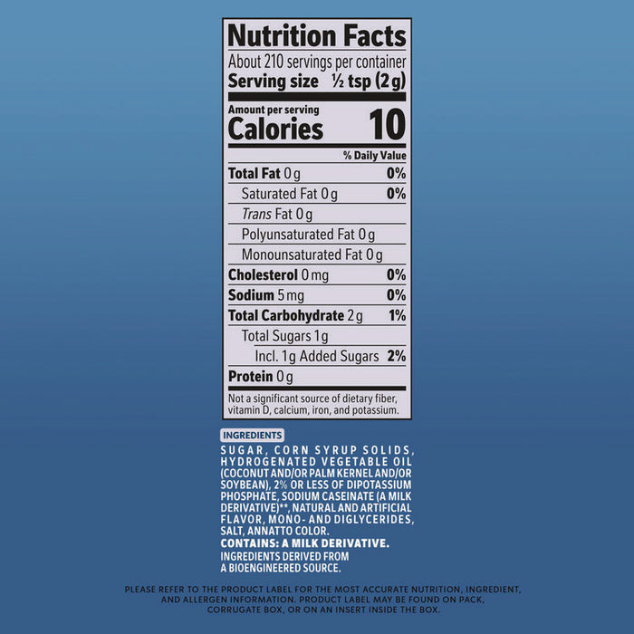 Non-Dairy Powdered Creamer, French Vanilla, 15 oz Canister, 12/Carton
