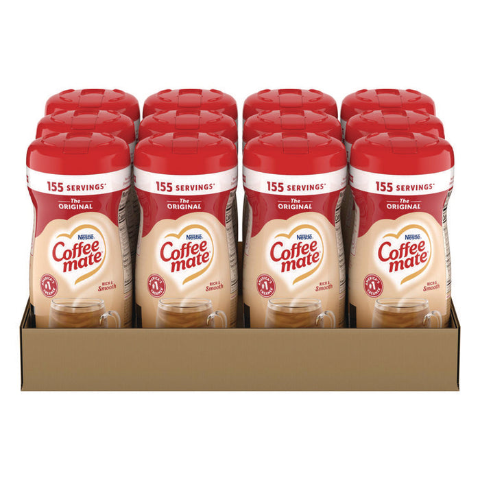 Non-Dairy Powdered Creamer, Original, 11 oz Canister, 12/Carton