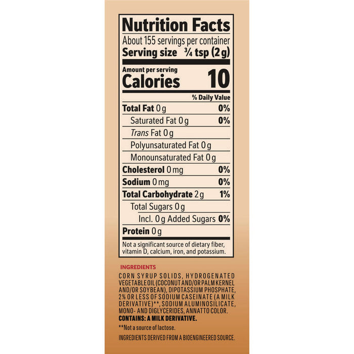 Powdered Creamer, Original Lite, 11 oz Canister