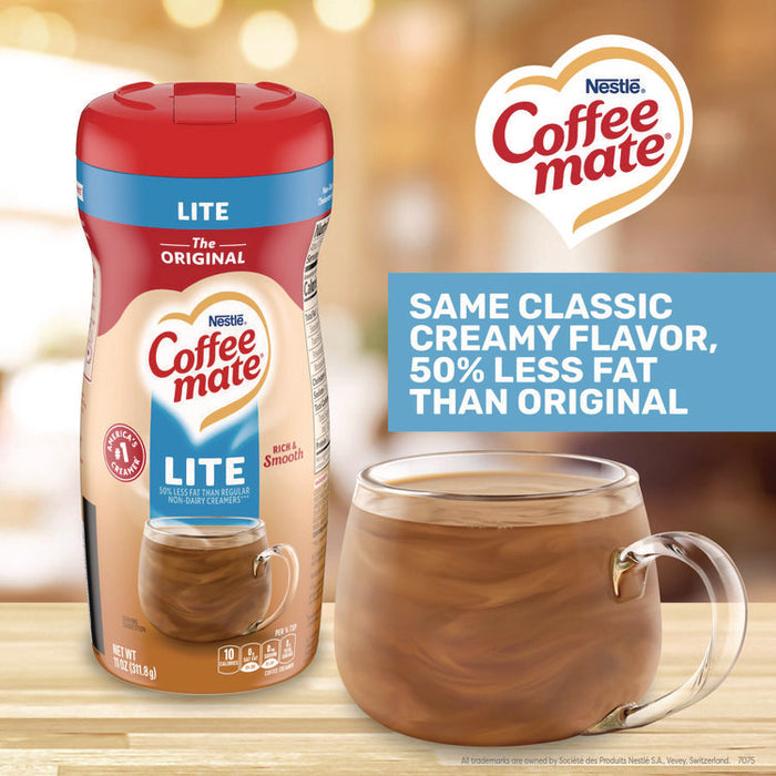 Powdered Creamer, Original Lite, 11 oz Canister, 12/Carton