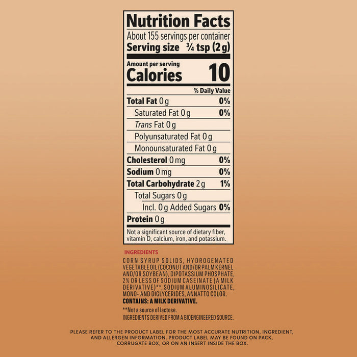 Powdered Creamer, Original Lite, 11 oz Canister, 12/Carton
