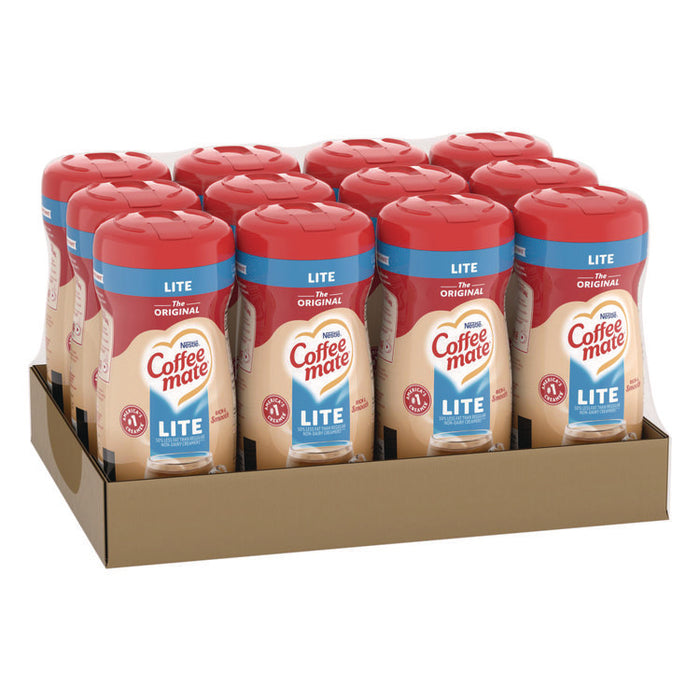 Powdered Creamer, Original Lite, 11 oz Canister, 12/Carton