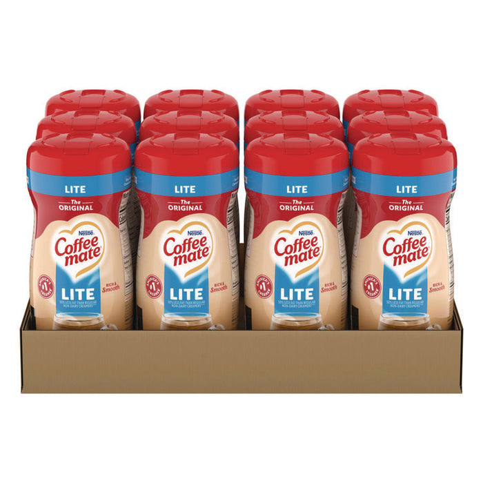 Powdered Creamer, Original Lite, 11 oz Canister, 12/Carton