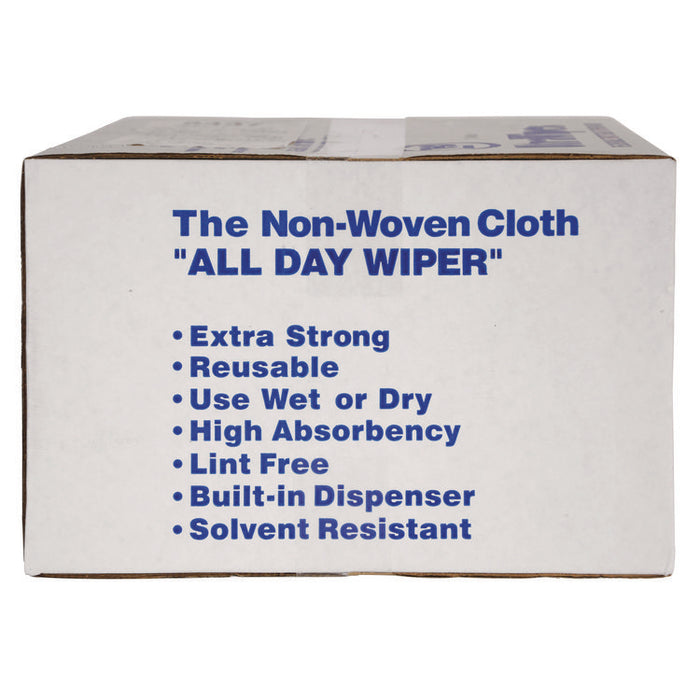 Ultra Wipes, 1-Ply, 14 x 12, Blue, 450/Carton