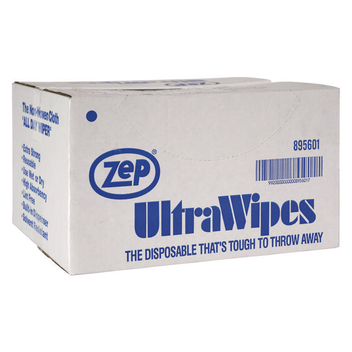 Ultra Wipes, 1-Ply, 14 x 12, Blue, 450/Carton