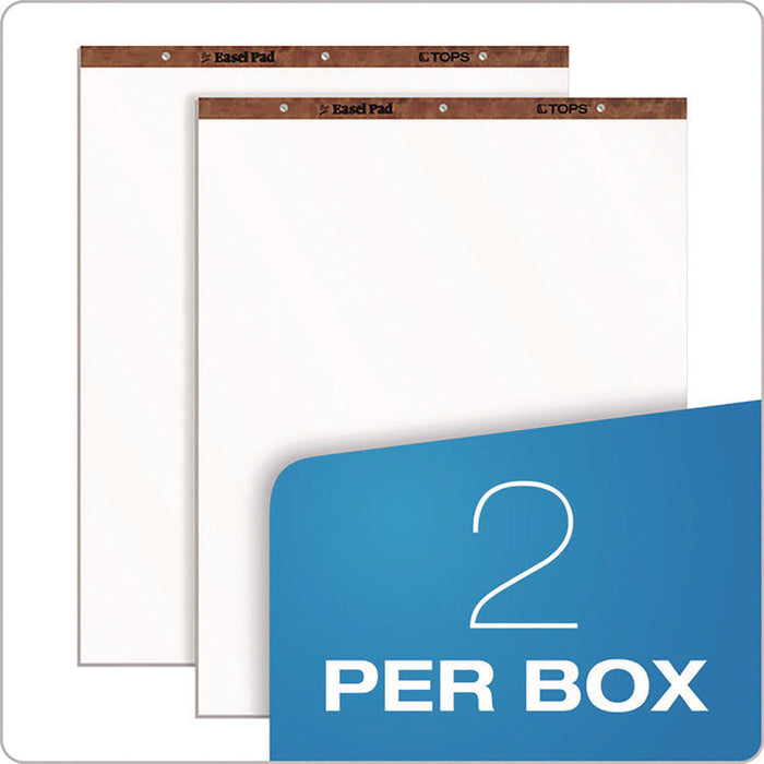 Easel Pads, Unruled, (50) White 27 x 34 Sheets, 2/Carton
