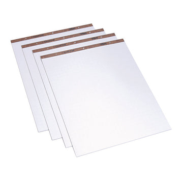 Easel Pads, Quadrille Rule (1 sq/in), (50) White 27 x 34 Sheets, 4/Carton