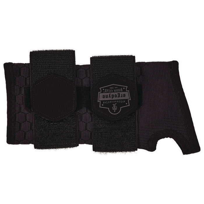 ProFlex 685 Wrist Support Sleeve with Double Strap, Large, Fits Left Hand/Right Hand, Black