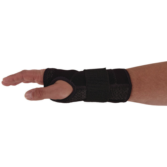 ProFlex 4005 Wrist Brace Support with Single Strap, X-Large, Fits Right Hand, Black