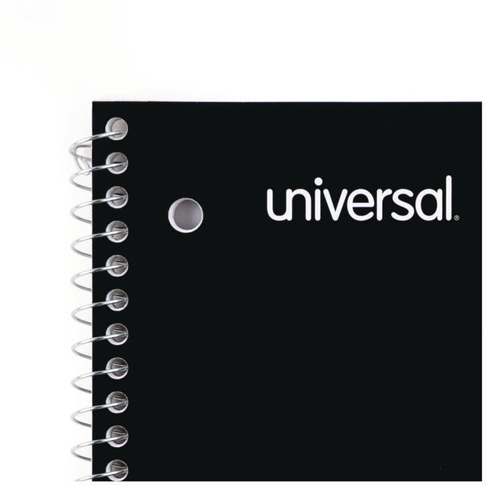 Wirebound Notebook, 1-Subject, Medium/College Rule, Assorted Cover Colors, (70) 10.5 x 8 Sheets, 4/Pack