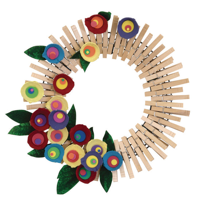 Wood Spring Clothespins, 3.38" Length, Natural, 50/Pack