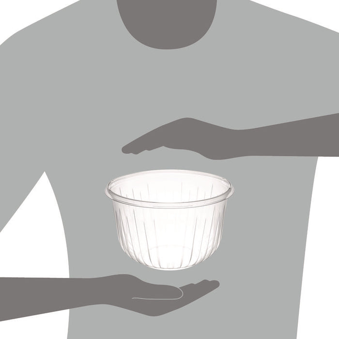 PresentaBowls Clear Bowls, 64 oz, Plastic, 252/Carton