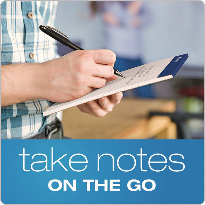 Perforated Writing Pads, Narrow Rule, (50) White 5 x 8 Sheets, Dozen