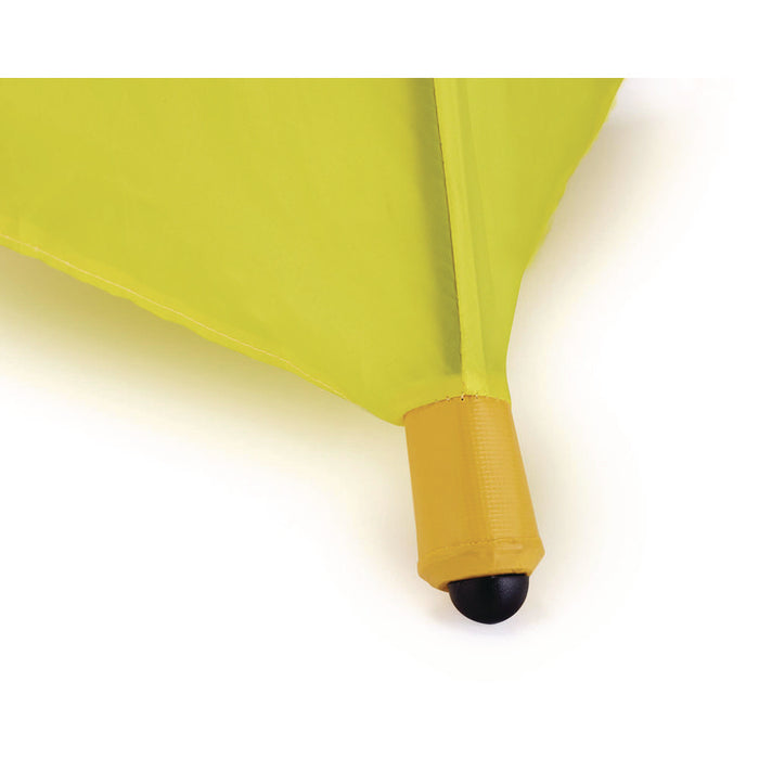 Tri-fold Multi-Lingual Pop-Up Wet Floor Sign, 2.95 x 2.55 x 32.87, Yellow
