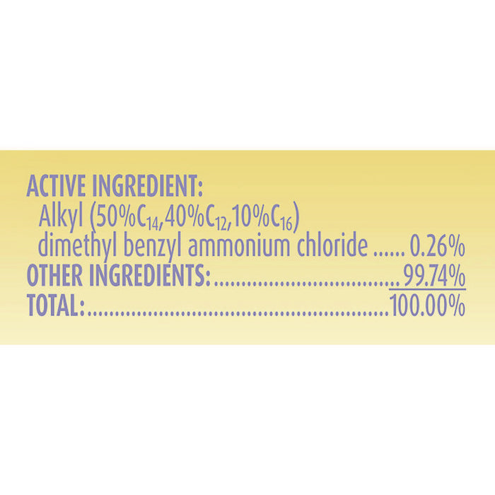 Dual Action Disinfecting Wipes, 1-Ply, 7 x 7.25, Citrus, White/Purple, 75/Canister, 6 Canisters/Carton