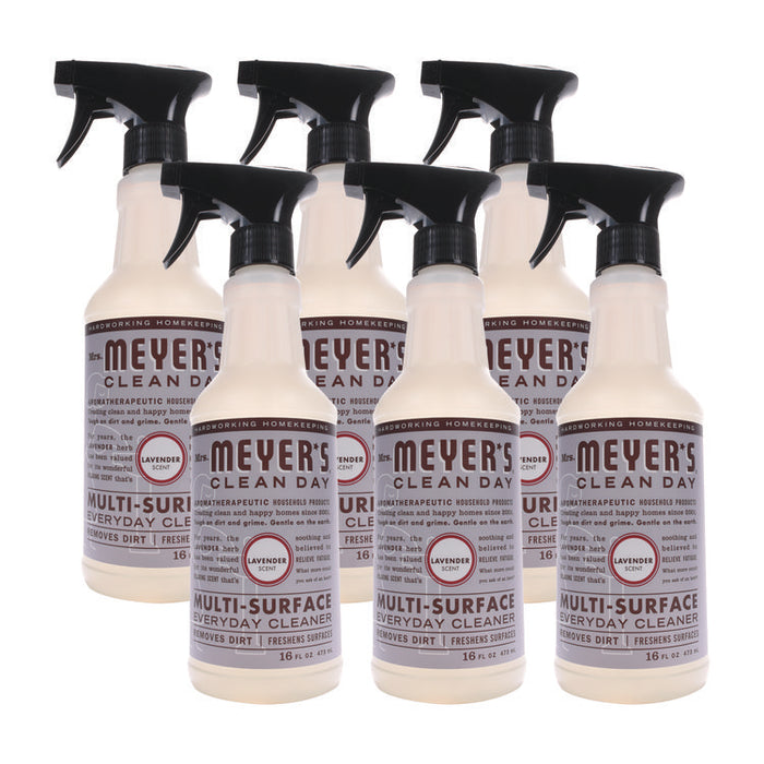 Multi Purpose Cleaner, Lavender Scent, 16 oz Spray Bottle, 6/Carton