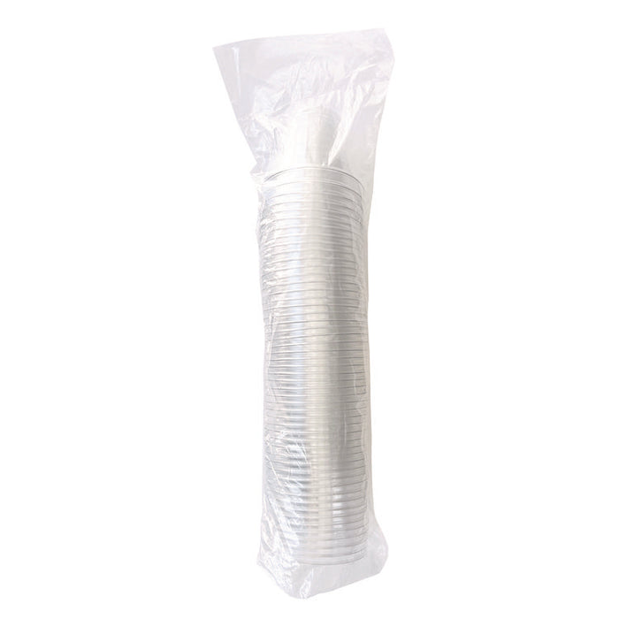 Clear Plastic PET Cups, Squat, 9 oz, 1,000/Carton