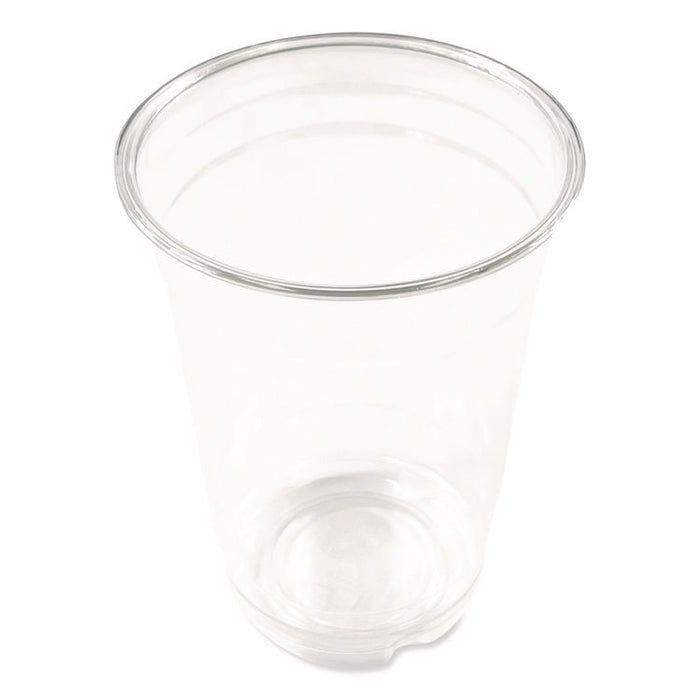 Clear Plastic PET Cups, 14 oz, 50/Pack