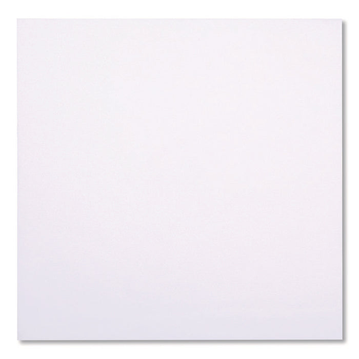 Dinner Napkins, 2-Ply, 16 x 16, White, 1,000/Carton