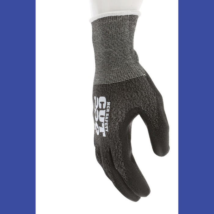 Cut Pro 92721 Gloves, 10" Long, X-Small, Black, 12 Pairs