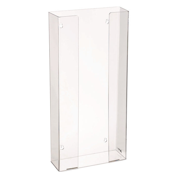 Acrylic Glove Dispenser, Quad Box Capacity, 10.2 x 3.5 x 21.1, Clear