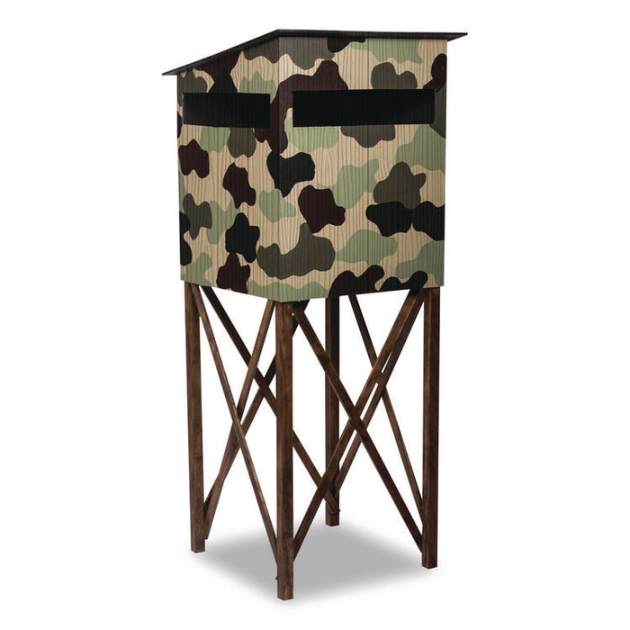 Camouflage Spray Paint, Flat Black, 12 oz Aerosol Can, 6/Carton