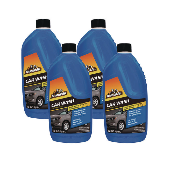Car Wash Concentrate, 64 oz Bottle, 4/Carton