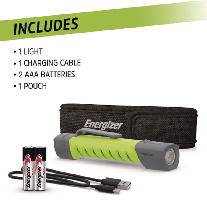 Pro Series Hybrid Handheld, Rechargeable Lithium Ion Battery/2 AA Batteries (Included), Gray/Green