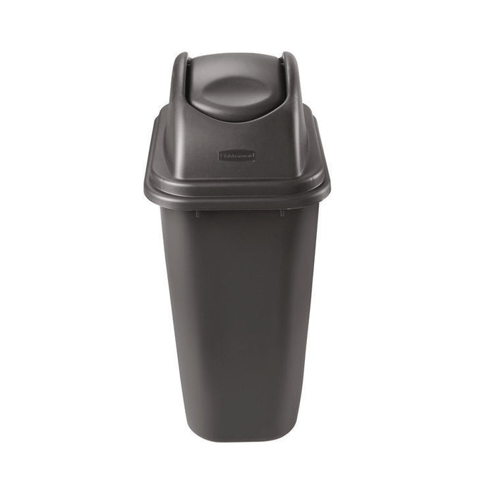 Rectangular Free-Swinging Plastic Lid, Black