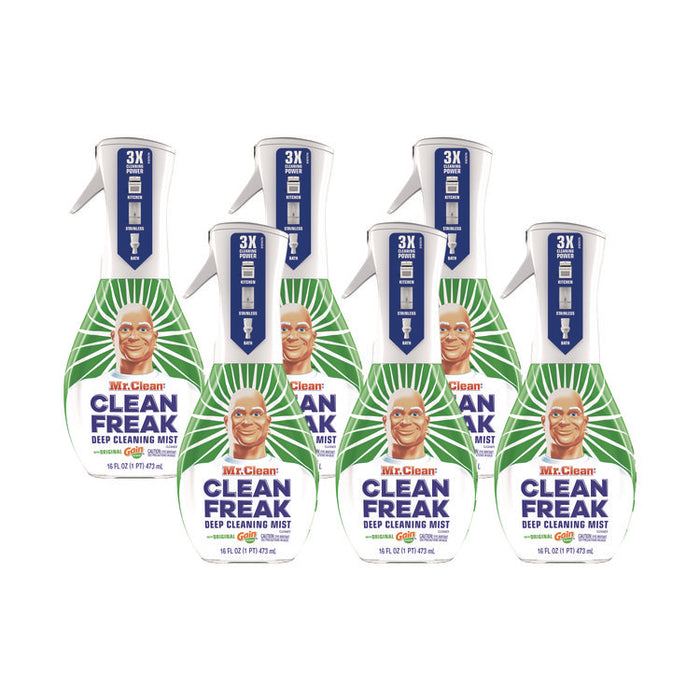 Clean Freak Deep Cleaning Mist Multi-Surface Spray, Gain Original Scent, 16 oz Spray Bottle, 6/Carton
