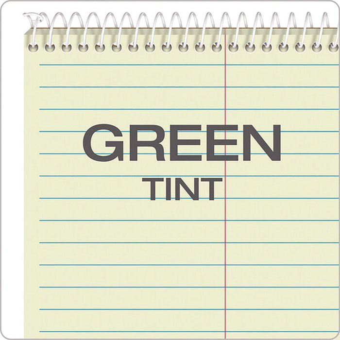 Gregg Steno Pads, Gregg Rule, (60) Green-Tint 6 x 9 Sheets