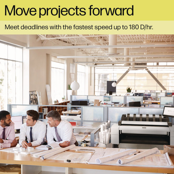 DesignJet T1600dr 36" PostScript Wireless Wide Format Inkjet Printer