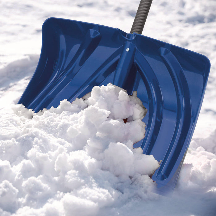 Combo Snow Shovel and Pusher, 18" Width, 51.13" Length. 6/Carton