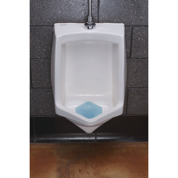 Wave 3D Urinal Deodorizer, Ocean Mist Scent, Blue, 10/Box