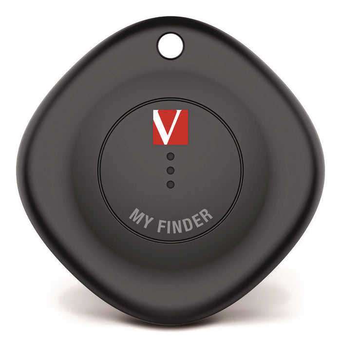 My Finder Bluetooth Tracker for Apple iOS, Black/White, 2/Pack
