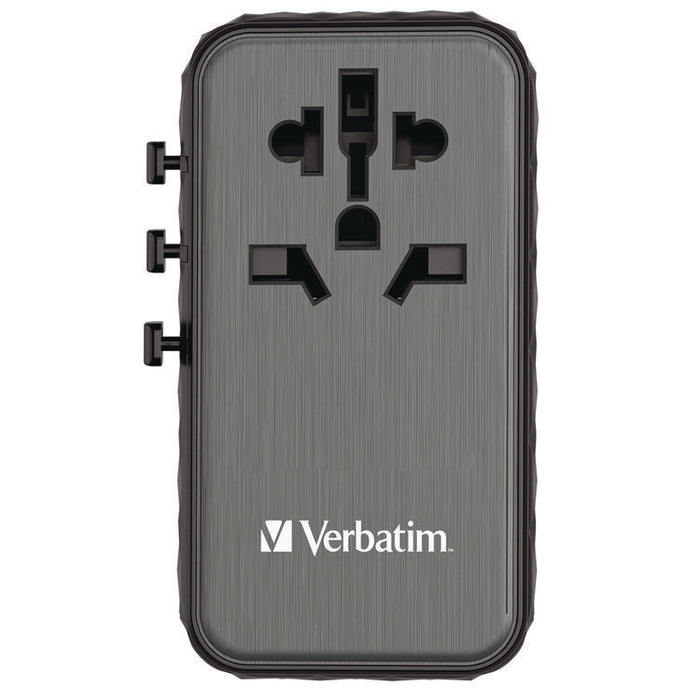UTA-06 Gan III Universal Travel Adapter, (2) USB-A/(2) USB-C/Quick Charge 4+