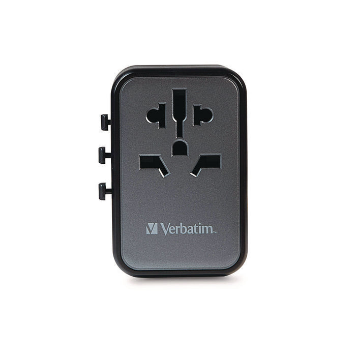 UTA-09 Gan III Universal Travel Adapter, (2) USB-A/(2) USB-C/USB-C with Power Delivery 3.0